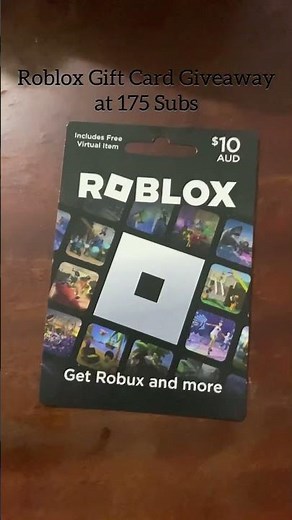 Roblox Gift Card GIVEAWAY (PART 2)