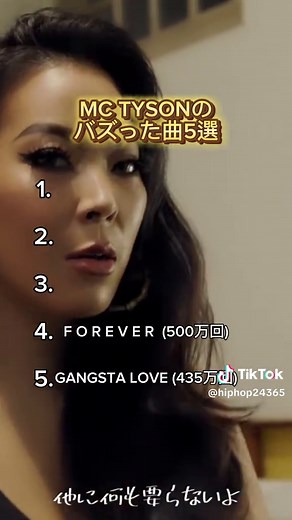 MC TYSONのバズった曲5選