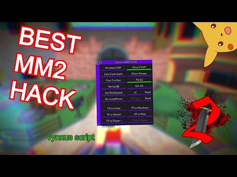 HOW TO GET THE BEST MURDER MYSTERY HACK!!! VYNXU'S MM2 SCRIPT!!