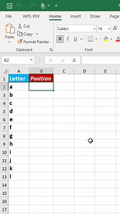 How to find position of letter in excel #exceltutorial #exceltips #exceltricks #excel | Time to Office