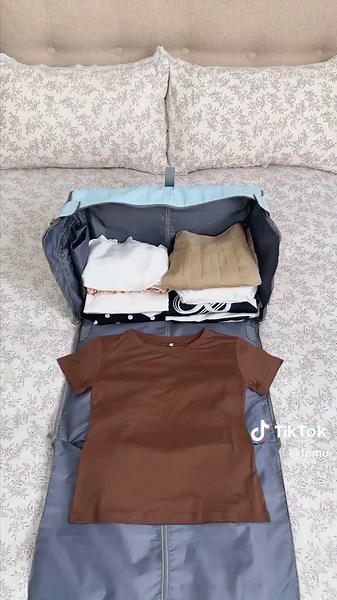 Stay organized on the go! ✈️ Spacious, foldable, and comes with a shoe compartment — perfect for gym, weekend trips, or holidays. 🔍 Find it at https://temu.to/m/gz3jhtb6e7f or with this code feh8683. #Temu #TravelBag