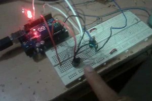 IR remote controlled DC motor using Arduino