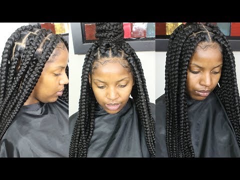 Jumbo Box Braids Tutorial