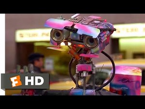 Short Circuit 2 (1988) - Gang Initiation Scene (3/10) | Movieclips