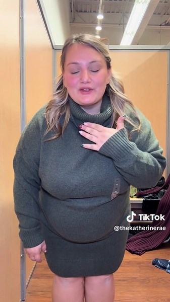 Velvet on velvet on velvet 🙃 #relatable #fashion #plussize #tryon #fyp