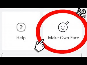 U CAN MAKE YOUR OWN CUSTOM FACE NOW? 😳😱