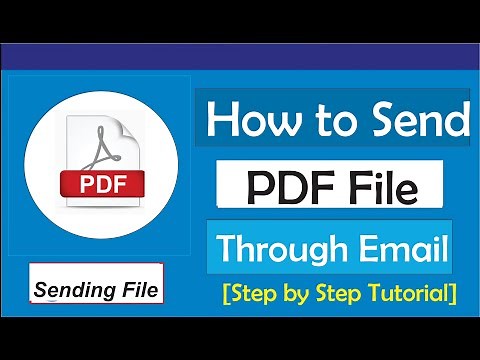 How to Send a pdf File Through Email