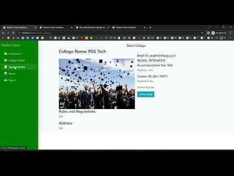 Student Career Detection Using Fuzzy Django in Python Projects