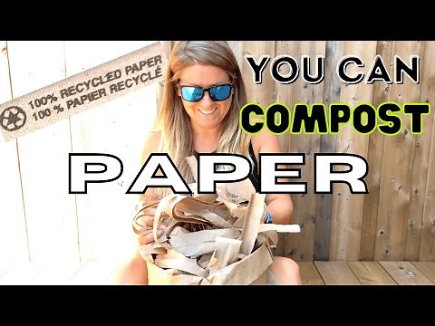 How to Compost Paper | Recycle Paper Products in Compost