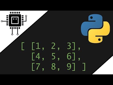 Matrizen in Python implementieren (Listen) | Lineare Algebra mit Python