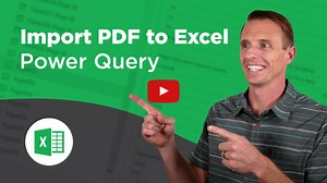 How to Import PDF Files into Excel with Power Query - Excel Campus