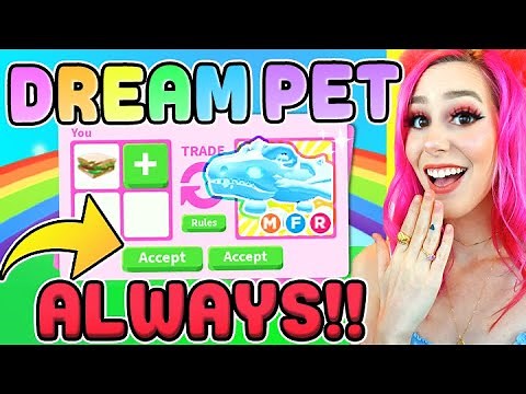 How to ALWAYS Get Your DREAM PET EVERY Trade In Roblox Adopt Me Trading ! (EASY)