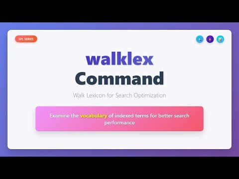 Splunk walklex Command Complete Tutorial - Search Optimization Made Easy