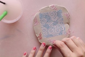 4.6K views · 25 reactions | Tissue Transfer paper is an easy and effective way to apply patterns to your clay surface. | Zart Art | Facebook