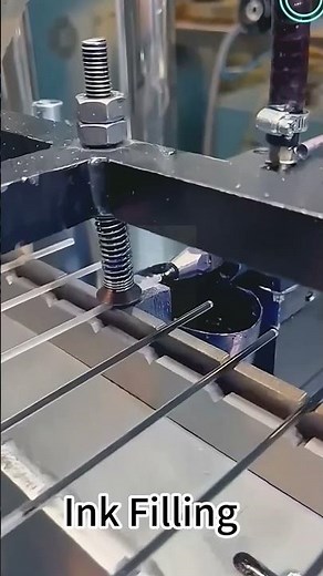 Secrets REVEALED🖋️: How Ballpoint Pens Get Their Ink (Factory Tour!)