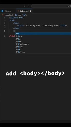 How to add headers in HTML #html #tutorial #howto