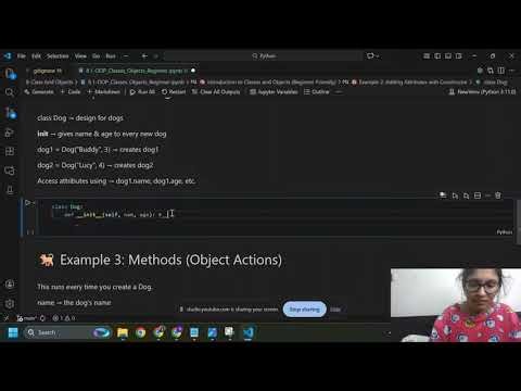 Python Classes and Objects Explained | OOP for Beginners | Simple Examples & Clear Explanatio