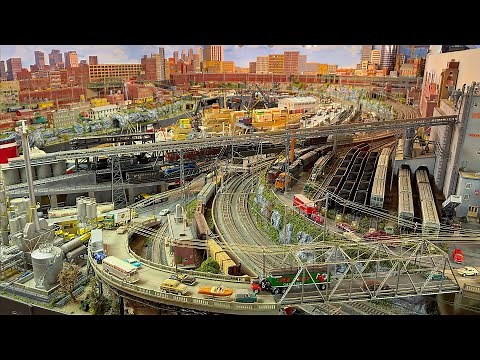 Bill Kachel's Famous Private HO Scale Model Railroad Layout