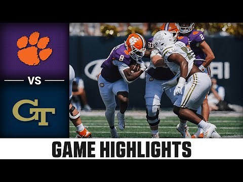 Clemson vs. Georgia Tech Game Highlights | 2025 ACC Football