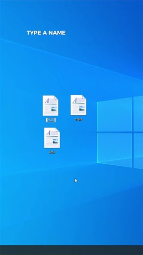 Rename Multiple Files at Once in Windows
