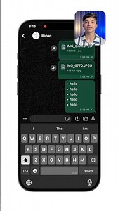 WhatsApp Typing Hacks⌨️📝 #whatsapp #typing #typinghacks