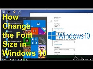 3 Simple Ways to Change the Size of Text on a Computer