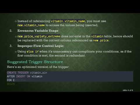 Resolving Syntax Errors in MariaDB Triggers