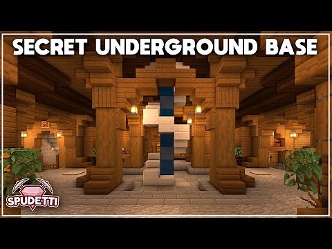 Minecraft: How to Build a Secret Underground Base [Tutorial] 2021
