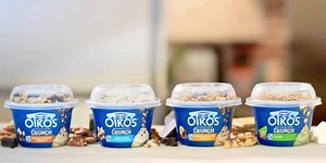 337K views · 802 reactions | Yogurt’s got a whole new sound. Introducing the new Oikos Crunch—Greek nonfat yogurt with delicious crunchy toppers. Available in 4 tasty flavors. | Oikos Greek Yogurt | Facebook