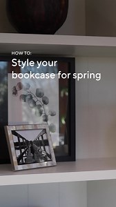 2K views · 23 reactions | It only takes a few personal touches to refresh your bookcase this spring. Crisp photo frames can give cherished memories new life, while vases help to add height and fluidity between shelves. Inspired by nature, our exclusive art collection offers a welcome nod to the great outdoors - perfect for rejuvenating everyday displays. | The Cotswold Company | Facebook