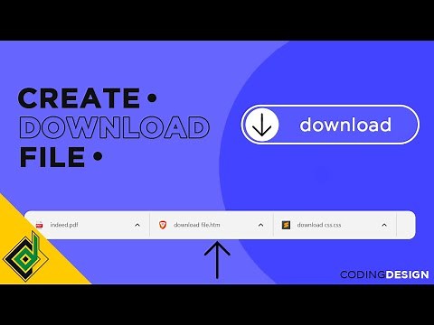Create And Download Any File On Click Of Download Button