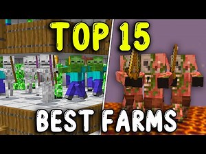 BEST MINECRAFT FARMS 1.21!