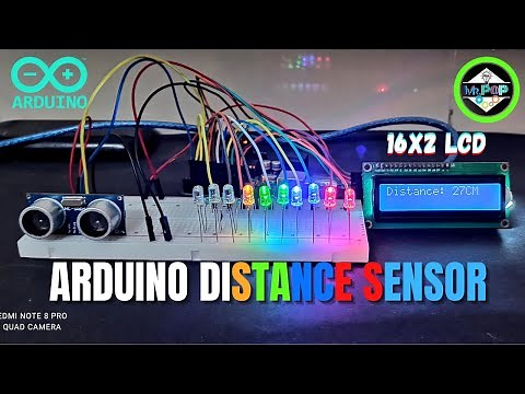arduino ultrasonic sensor projects | led project