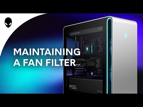 Alienware Area-51 AAT2250 Fan Filter Cleaning & Maintenance Guide
