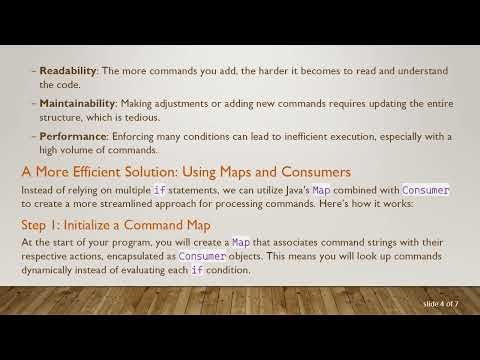 Improving Server Command Processing: Optimize Your if Statements