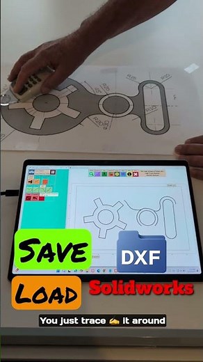 Are you using SolidWorks? Do you need a DXF file from an old part or paper pattern?