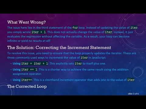Understanding the for Loop in JavaScript: A Simple Fix for Your Conditional Statements