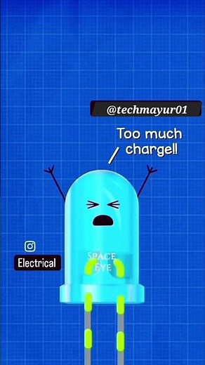 Simple LED Circuit: A Beginner's Guide #electrical #engineer