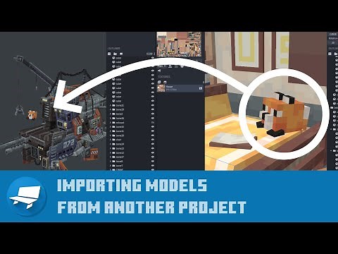 Blockbench model importing guide ( 3.7.4 )