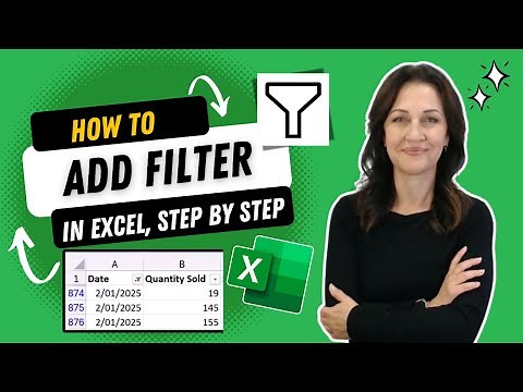 How to APPLY FILTER in Excel STEP BY STEP