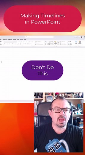 How to make a timeline in PowerPoint the easy way with Smart Art #tutorial #powerpoint #microsoftoffice #microsoftpowerpoint #edtech