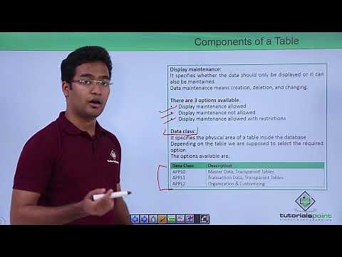 SAP - ABAP - Steps to Create A Table