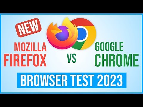 Mozilla Firefox vs Google Chrome Browser Test 2023 - Ram Usage, Speed Test, Benchmark