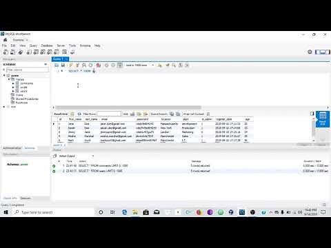 How To Create/Join Tables In MySQL Workbench | Fedorae Education