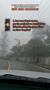 221K views · 10K reactions | PART 10: Driving Tips & Reminders for Beginner Drivers (LTO EXAM QUESTIONS) #RyYourCarGuy #TrafficRules #trafficrulesandregulations #ltoexamreview #LTOEXAM | Ry Your Car Guy | Facebook