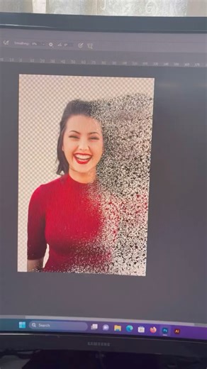 How to use brush tool in photoshop #youtubeshorts #photoshoptutorial #crysteleffect