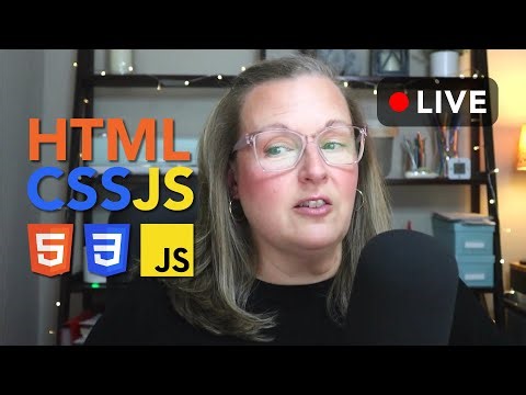 LIVE 🟢 HTML, CSS + JS One Page Website Project | Part 10