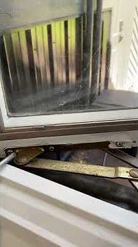 How to fix a 40-year-old Pella casement window that won’t close.