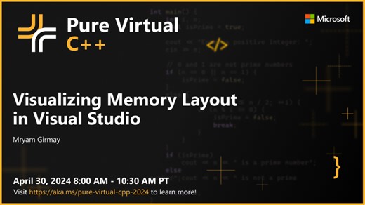 Visualizing Memory Layout in Visual Studio