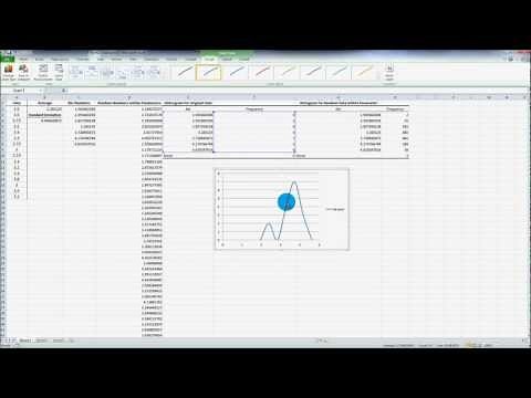 MS Excel: Normal Distributions and Bell Curves